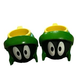 Vintage Marvin the Martian cups